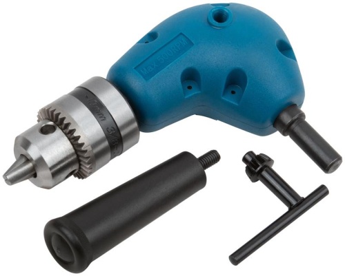 Переходник для дрели угловой с патроном 90 градусов FIT 37850 фото 2