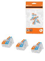 Клемма разветвительная СКР-624 в прозрачном корпусе (4 мм2) (5 шт/упак) TDM | код SQ0527-0413 | TDM