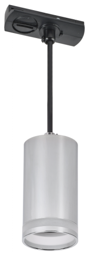 Светильник 4117 декор. трековый подвесной GU10 хром IEK | код LT-UCB0-4117-GU10-1-K23 | IEK Светильник 4117 декор. трековый подвесной GU10 хром IEK | код LT-UCB0-4117-GU10-1-K23 | IEK