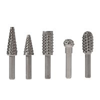 Набор борфрез (шарошек) по дереву, 5 шт KRANZ | код KR-91-0798 | KRANZ