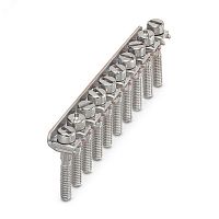 Перемычка стационарная винтовая для клеммы TUR-6-RTK-S, 2-х полюсная | код BF-2-RTKS-S | DKC