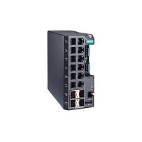 Коммутатор EDS-4012-4GC-HV-T Managed Gigabit Ethernet switch with 8 10/100BaseT(X) ports, 4 10/100/1000BaseT(X) or 100/1000BaseSFP ports, single power input 110/220 VAC/VDC, t: -40/75 | код 00-06142020 | MOXA