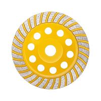 Чашка алмазная шлифовальная Turbo, 150х22,2мм | код KR-90-0255 | REXANT