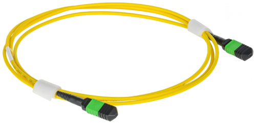 ITK Сборка кабельная MPOF-MPOF тип A 12 SM OS2 7м | код FAP0902-MPOF-MPOF-12A-007 | ITK by IEK