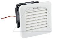 Вентилятор с фильтром SFF сдвижной 4,8Вт, 30м3/ч, 24VDC, габариты 106x106x64мм, вырез 92x92мм, IP54, RAL7035 | код 01SFF106030E1 | Natclic