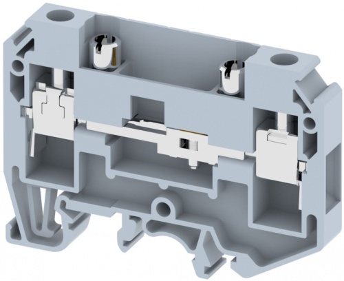 Клемма измерительная винтовая с размыкателем 6 м2, на 2 подключения, желтая KUTSD6NV-YELLOW | код 1104650004 | Elmex