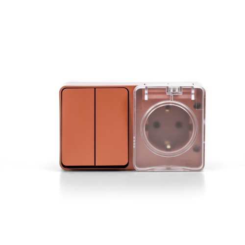 AtlasDesign PROFI IP54 О/У БЛОК: РОЗ. з/к со шт. 16А, ВЫКЛ.2-клав.10А, ТЕРРАКОТОВЫЙ | код ATN547074 | Systeme Electric фото 4 AtlasDesign PROFI IP54 О/У БЛОК: РОЗ. з/к со шт. 16А, ВЫКЛ.2-клав.10А, ТЕРРАКОТОВЫЙ | код ATN547074 | Systeme Electric фото 4