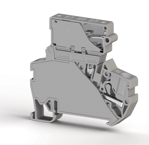 307 289, Клеммник пруж.быстрозажимной (Push in) с держ.предохр.(5х25), 4 мм.кв., (серый), PYK 4S (5x25) | код 0.0.0.3.07289 | KLEMSAN 307 289, Клеммник пруж.быстрозажимной (Push in) с держ.предохр.(5х25), 4 мм.кв., (серый), PYK 4S (5x25) | код 0.0.0.3.07289 | KLEMSAN