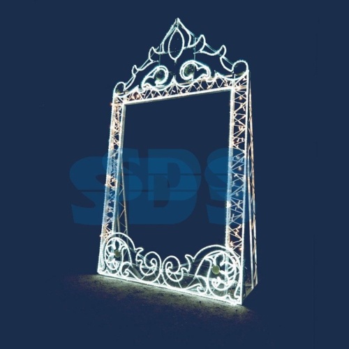 Декоративная фотозона селфи-рамка Винтаж 310 см | код 501-705 | NEON-NIGHT Декоративная фотозона селфи-рамка Винтаж 310 см | код 501-705 | NEON-NIGHT