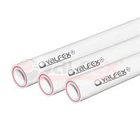 Труба армированная стекловолокном SDR 6 PN25 ф25х4.2мм (100) 4м VALFEX 10106025