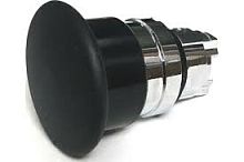 КМЕ 57С черный IP66 ZB4BC2.66.BR Грибовидная головка ?40, металл, 22 мм, пружинный возврат | код ZB4BC2.66.BR | Briswik