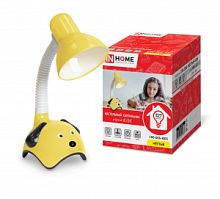 Светильник настольный под лампу СНО-DOG-ЖЕЛТЫЙ-KIDS на основании 60Вт E27 ЖЕЛТЫЙ (короб.) IN HOME | код 4690612025636 | IN HOME