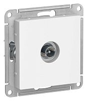 Розетка телевизионная оконечная TV AtlasDesign 1дБ механизм лотос | код ATN001391 | Systeme Electric