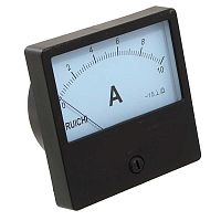 Амперметр RUICHI М42300 10А (Аналог), щитовой | код 87626 | Ruichi
