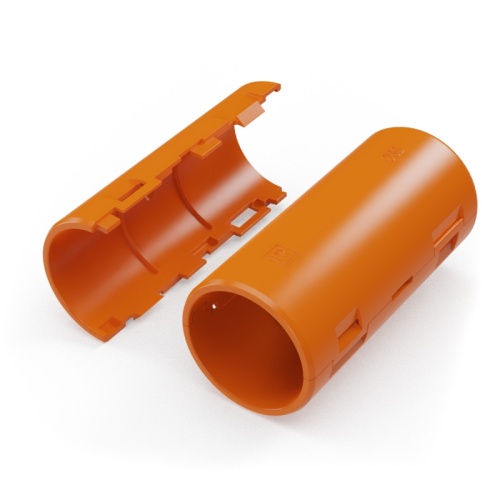 Муфта разборная d32 мм оранжевая (5шт/210шт уп/кор) Промрукав | код PR13.02462 | ПРОМРУКАВ Муфта разборная d32 мм оранжевая (5шт/210шт уп/кор) Промрукав | код PR13.02462 | ПРОМРУКАВ