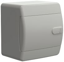 UNION Compact Корпус пластиковый ЩРН-П-4 IP41 белая дверь IEK | код UIC-KP13-N-04-41-K01 | IEK