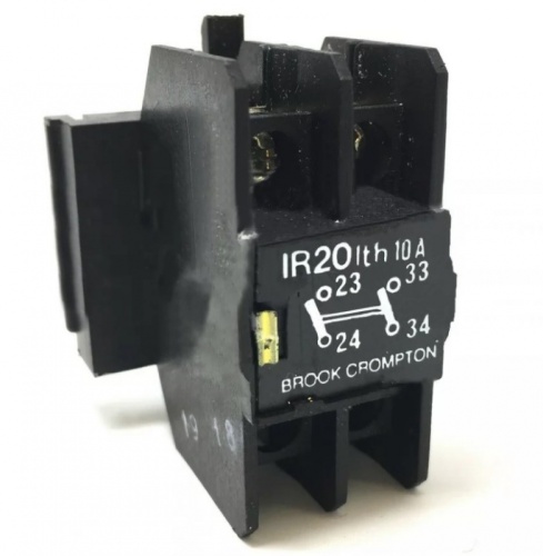 Блок-контакт дополнительный (2НО) | код IR20 | EMAS Блок-контакт дополнительный (2НО) | код IR20 | EMAS