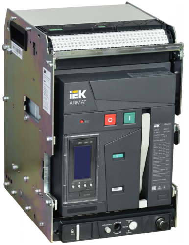 ARMAT Возд. авт. выкл. выдв. 3P A 66кА 800А TY с акс. IEK | код AR-ACB-3VA-066-0800A-TYCF | IEK ARMAT Возд. авт. выкл. выдв. 3P A 66кА 800А TY с акс. IEK | код AR-ACB-3VA-066-0800A-TYCF | IEK