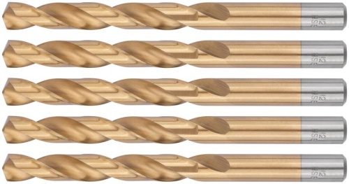 Сверла HSS по металлу, титановое покрытие 12.0 мм (5 шт) | код 34202 | FIT фото 6