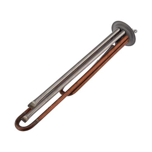 Нагревательный элемент для бойлера ТЭН RF64 2,0 кВт (0,7+1,3), фланец 64мм, медь, клеммы под винт, L320мм, 220V + анод М4 REXANT | код 70-0336 | REXANT