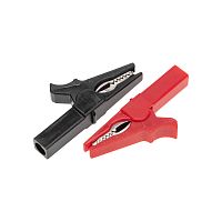 Зажим крокодил для тестера 15 А 53 мм гнездо banana REXANT | код 16-0033 | REXANT