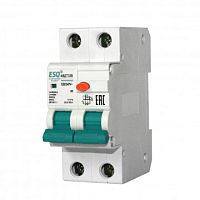 АВДТ-32N M 1P+N 63А/300mA/6кА/хар-ка С (электр., тип АС) ESQ | код 14.03.06.000127 | ESQ