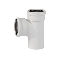 Тройник канализационный белый 87 град. 32х32 | код 559660 | Ostendorf