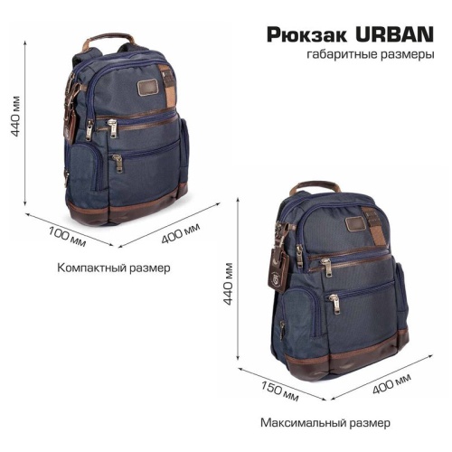 Рюкзак URBAN КВТ 102567 фото 10 Рюкзак URBAN КВТ 102567 фото 10
