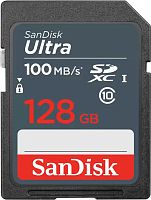 Флеш карта SDXC 128GB Sandisk SDSDUNR-128G-GN3IN Ultra | код 1512719 | Sandisk