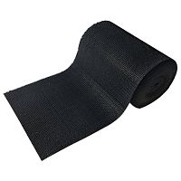 Коврик-дорожка грязезащитный ТРАВКА РОМБЫ , 0,9x15 м, толщина 9 мм, черный, В РУЛОНЕ, VORTEX, 240504, 24004 | код 601719 | VORTEX