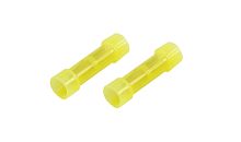 Соединительная гильза изолированная L-27.3 мм нейлон 4-6 мм кв (ГСИ(н) 6.0/ГСИ-н 4,0-6,0) желтая REXANT | код 08-0732 | REXANT