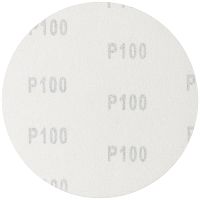 Круги шлифовальные сплошные (липучка), алюминий-оксидные, 125 мм, 5 шт Р 100 | код 39825М | FIT