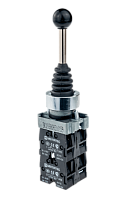 Джойстик в сборе, 4NO, 4 полож. фикс., мет. MTB2-PA14 | код 43370 | MEYERTEC