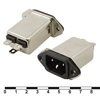 Сетевой фильтр RUICHI DL-3DZ 21, 3 А | код 90850 | Ruichi