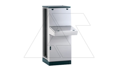 Полка EUME, средняя часть пульта 185x800x480мм (ВxШxГ), RAL7035, IP55 | код EUME-000800AL | ETA