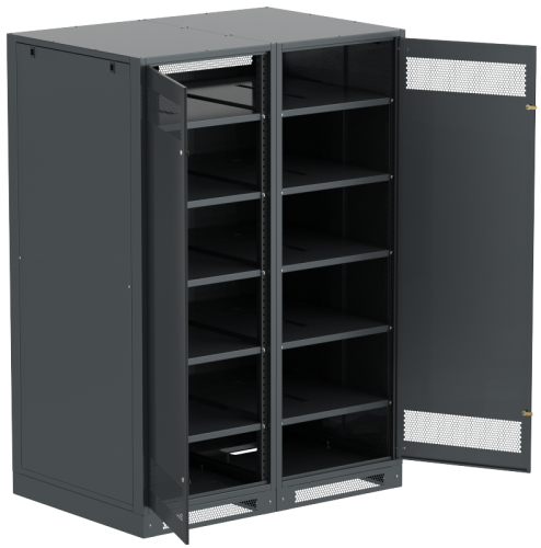 ITK LINEA B Шкаф (пустой) 2000х1400мм дверь двуст. мет. чер. | код LB05-20H49-2M | ITK by IEK ITK LINEA B Шкаф (пустой) 2000х1400мм дверь двуст. мет. чер. | код LB05-20H49-2M | ITK by IEK