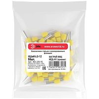 Наконечник-гильза с изолированным фланцем (упаковка 50 шт.) NO-225-92 НШвИ 6,0-12 | код Б0063412 | ЭРА