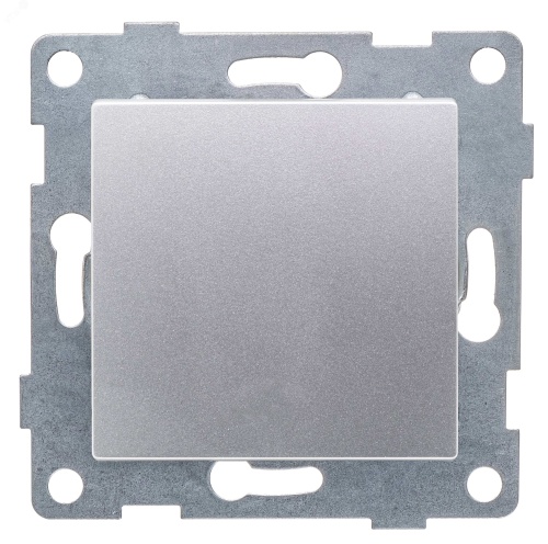 GUSI Ugra механизм выключателя 1кл. перекрестный, скрытая установка, 10А, 250В. Цвет: серебро. | код С11В7-004 | GUSI ELECTRIC