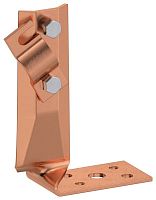 Дер. пр. кр. 6-10мм вин. угловой скр. h=70мм медь IEK | код ZDP87-50-1-16-70 | IEK