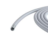 Металлорукав в ПВХ изоляции DN 12мм Dвн.12.0мм Dнар.16.0мм без протяжки сер. (уп.50м) | код 6071R-012 | DKC