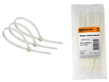 Хомут 3,6х250мм нейлон (белый) (100шт) TDM | код SQ0515-0122 | TDM