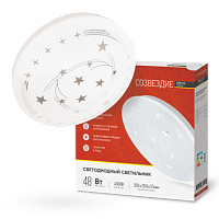 Светильник светодиодный серии DECO 48Вт 230В 4000К 3120лм 350х55мм СОЗВЕЗДИЕ IN HOME | код 4690612038551 | IN HOME