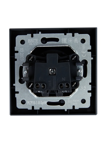 BRITE Роз. без з/к/ш 10А в сб. РСР10-1-0-БрМ мар. IEK | код BR-R10-10-K35-F | IEK фото 3