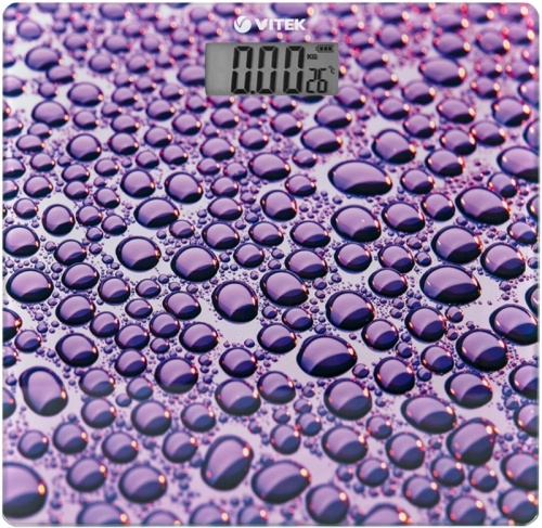 Весы напольные электронные Vitek VT-1970 макс.150кг рисунок | код 2035059 | VITEK