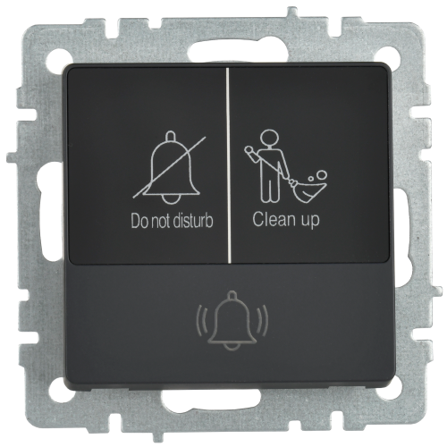 BRITE Кнопка звонка с инд. отел. 10А ВС10-1-9-БрГ граф. IEK | код BR-V14-2-10-K53 | IEK фото 7