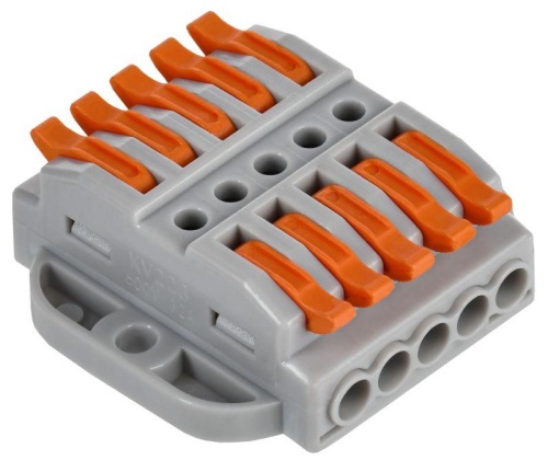 Клемма строительно-монтажная СМК 222-4155P (уп.4шт) | код UKZ20-4155P-004 | IEK