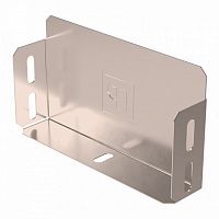 Заглушка лотка Стандарт INOX (AISI 409) 150х80 Промрукав | код PR16.2521 | ПРОМРУКАВ