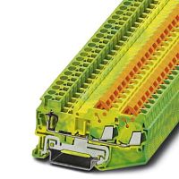 Клемма защитного провода QTCS 1,5-TWIN-PE | код 3206364 | PHOENIX CONTACT