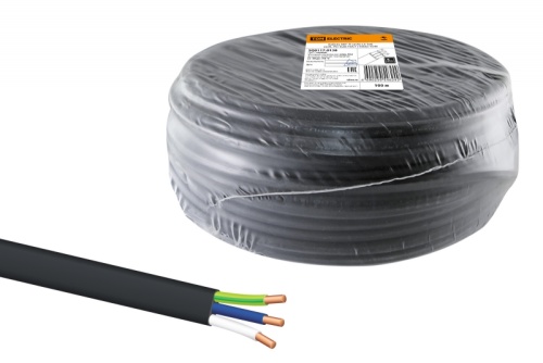 Кабель ВВГ-Пнг(А) -LS 3х6ок (N PE) -0.66 ГОСТ (бухта 100м) | код SQ0117-0138 | РЭМЗ ТМ Кабель ВВГ-Пнг(А) -LS 3х6ок (N PE) -0.66 ГОСТ (бухта 100м) | код SQ0117-0138 | РЭМЗ ТМ