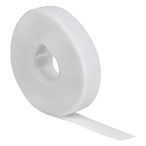 Хомут-липучка 20 мм (5м ролл) белый PROxima | код hlft-2-w | EKF Хомут-липучка 20 мм (5м ролл) белый PROxima | код hlft-2-w | EKF